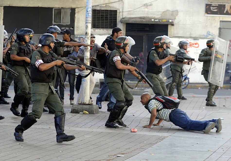 VENEZUELA-DEMO-VIOLENCE