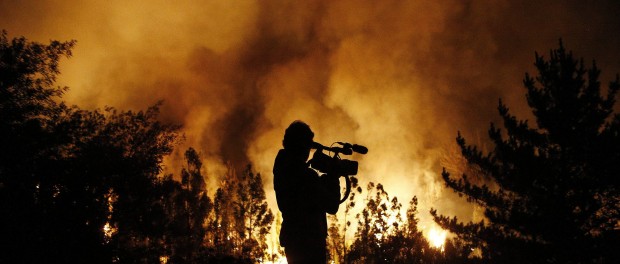 INCENDIO EN VIÑA Y VALPARAÍSO