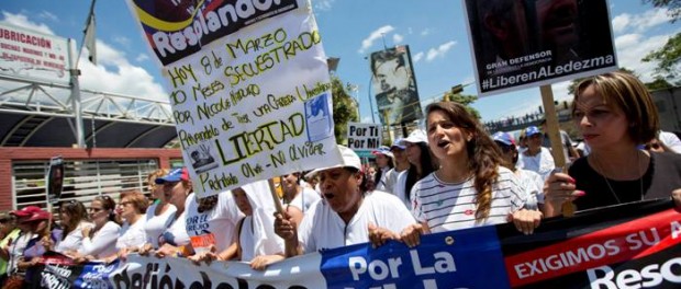 Venezuela madres marcha