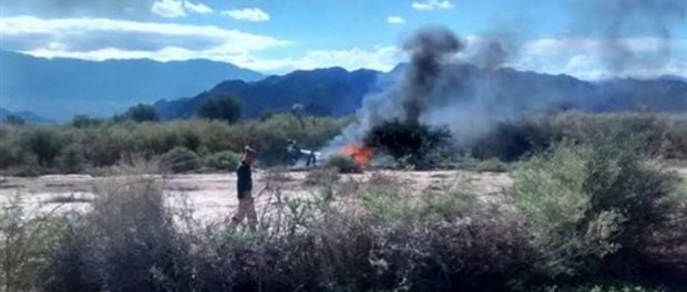 accidente helicoptero