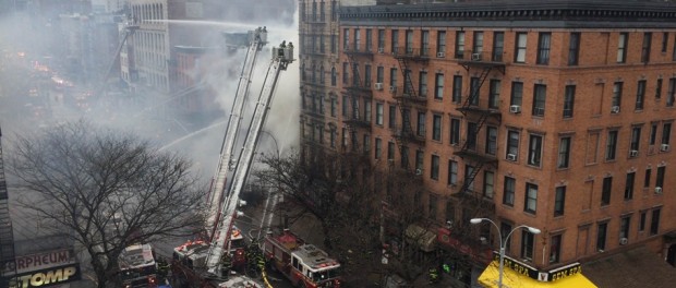 nueva york explosion incendio