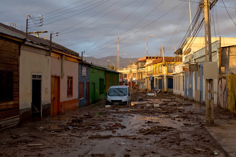chile inundaciones
