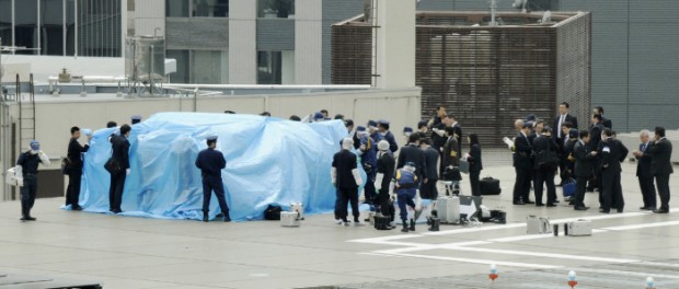 JAPAN-AVIATION-DRONE-POLITICS