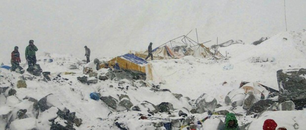 Nepal terremoto avalancha
