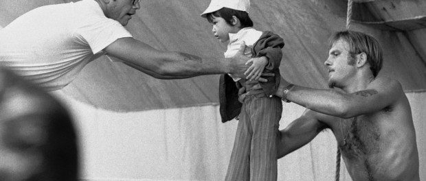 niños evacuados