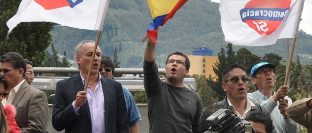 Democracia Sí Marcelo Larrea