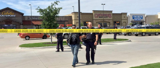 Motorcycle gang shootout