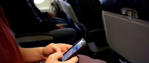 celulares en avión