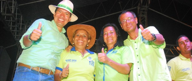 miguel salvatierra, esther ortiz, esperanza galvan, jorge glas