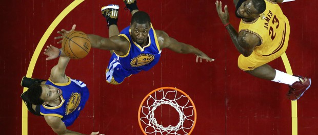 LeBron James, Stephen Curry, Harrison Barnes
