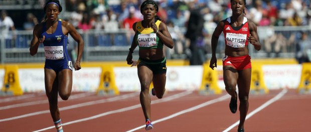 ATLETISMO 100 METROS FEMENINO