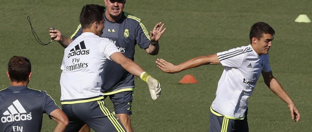ENTRENAMIENTO REAL MADRID