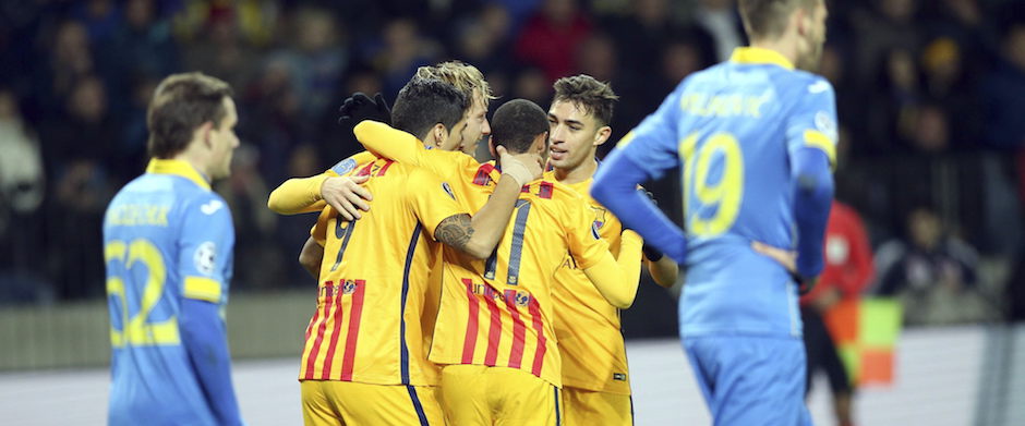 FC BARCELONA VS FC BATE BORISOV