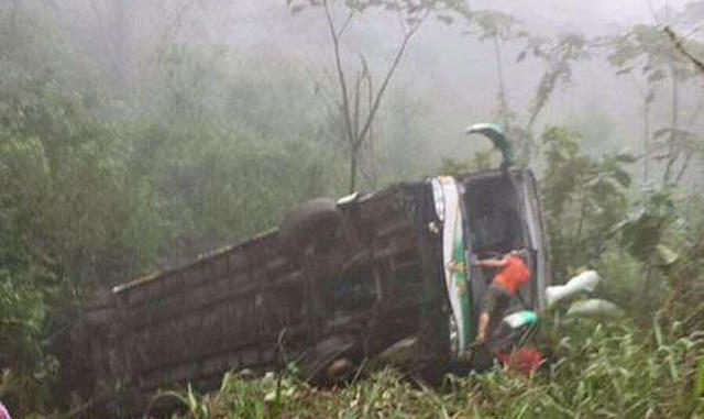 accidente bus la delicia