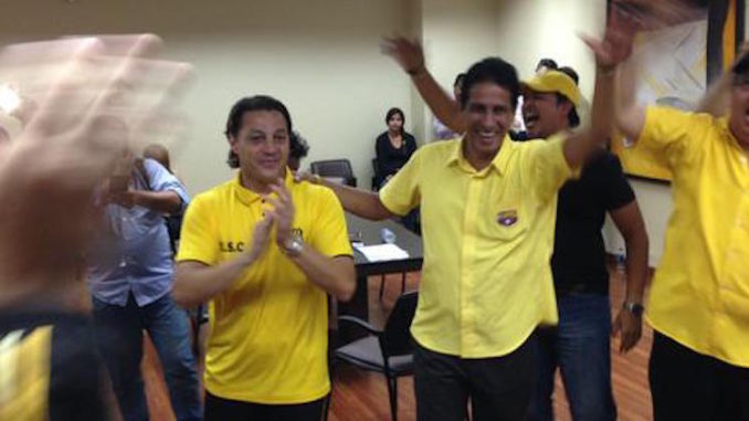 cevallos festeja