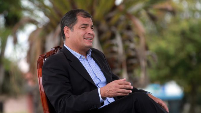 correa entrevista tulcan