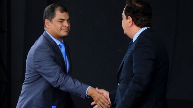 correa y nebot en contraloría
