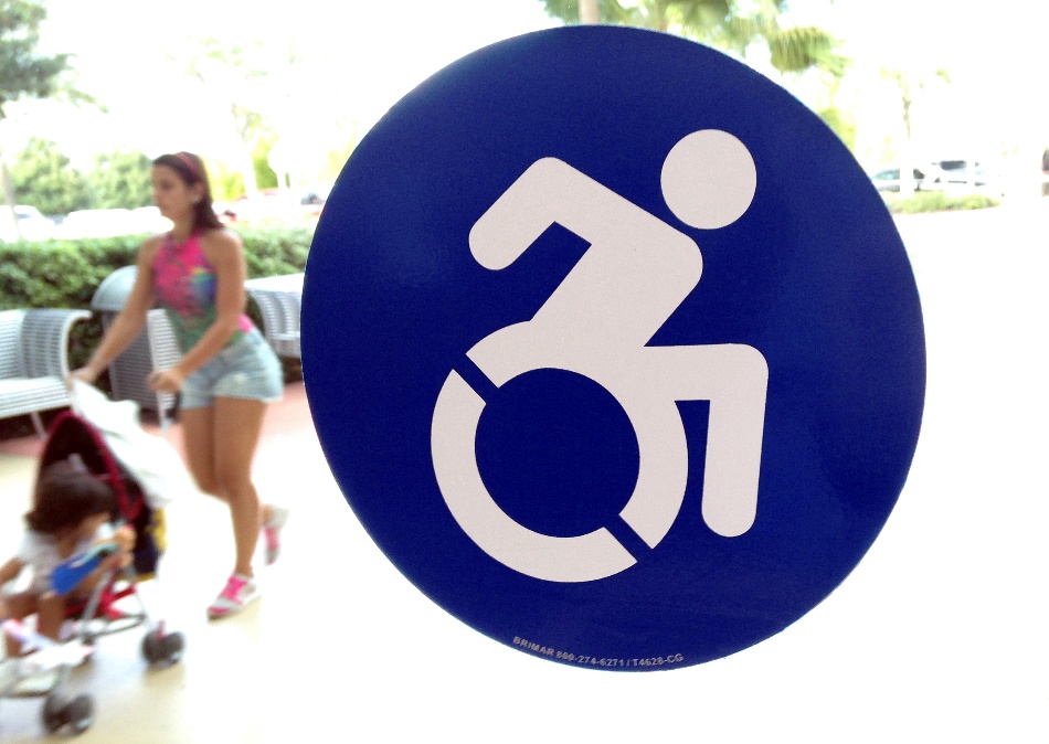 SIMBOLO DE DISCAPACITADO