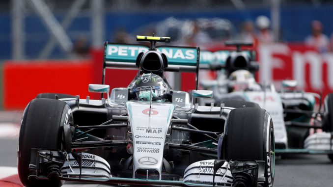 Nico Rosberg, Lewis Hamilton