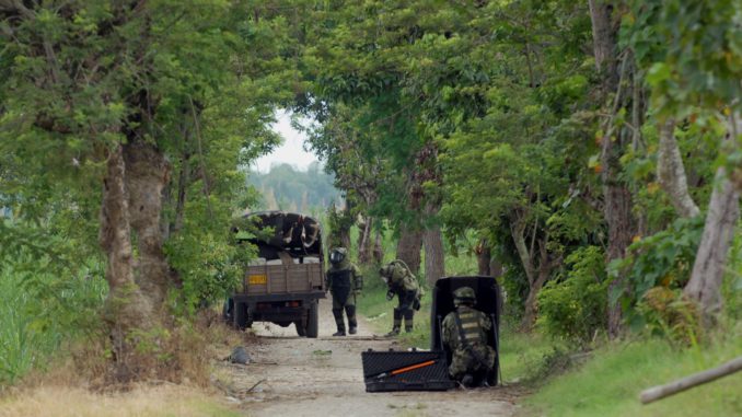 Colombia Suspected Car Bomb