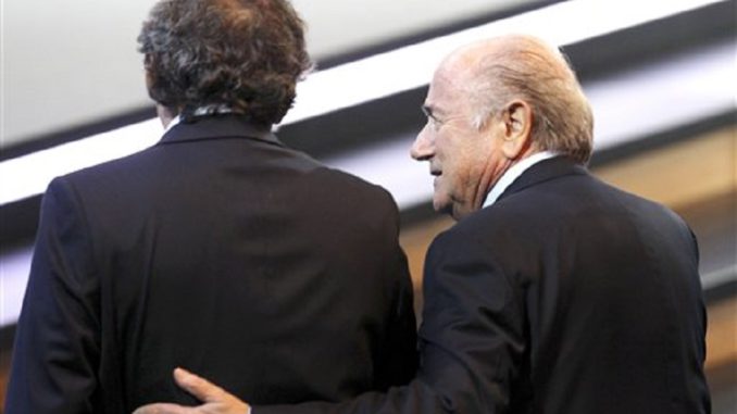 Joseph Blatter, Michel Platini