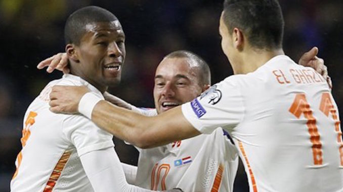 Georginio Wijnaldum, Wesley Sneijder, Anwar El Ghazi