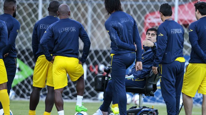 ENTRENAMIENTO SELECCIÓN DE FÚTBOL DE ECUADOR