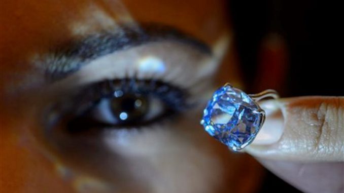 Blue diamond
