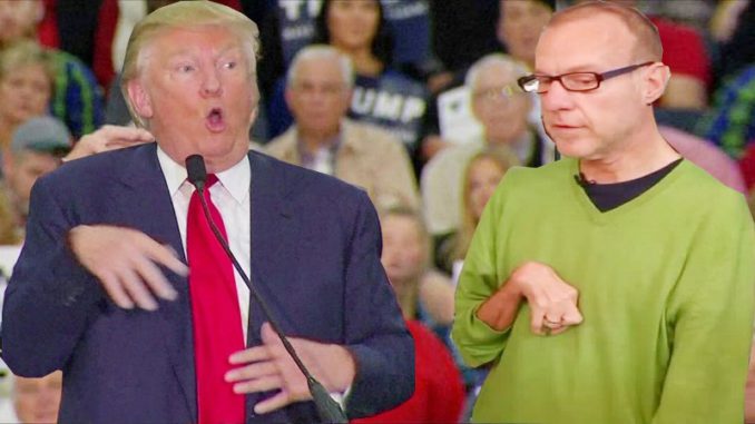 Donald y periodista Sergei