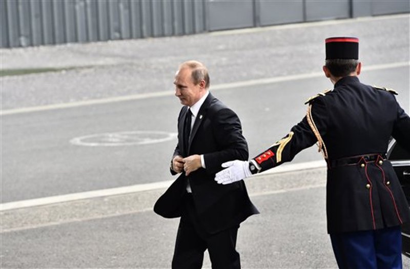 Putin caminando