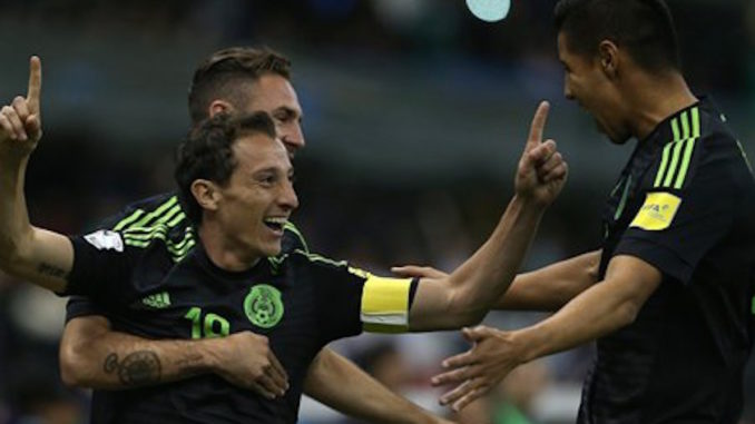Andres Guardado, Miguel Layun, Hugo Ayala