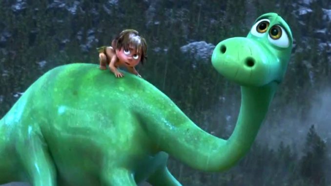 arlo y spot dinosaurios