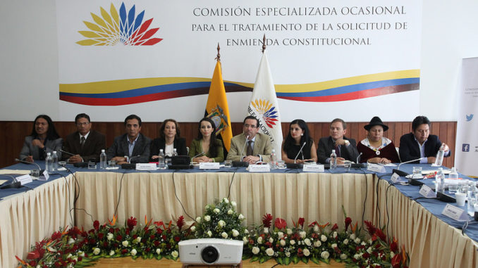 comision enmiendas