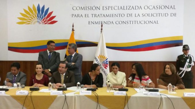 comision enmiendas