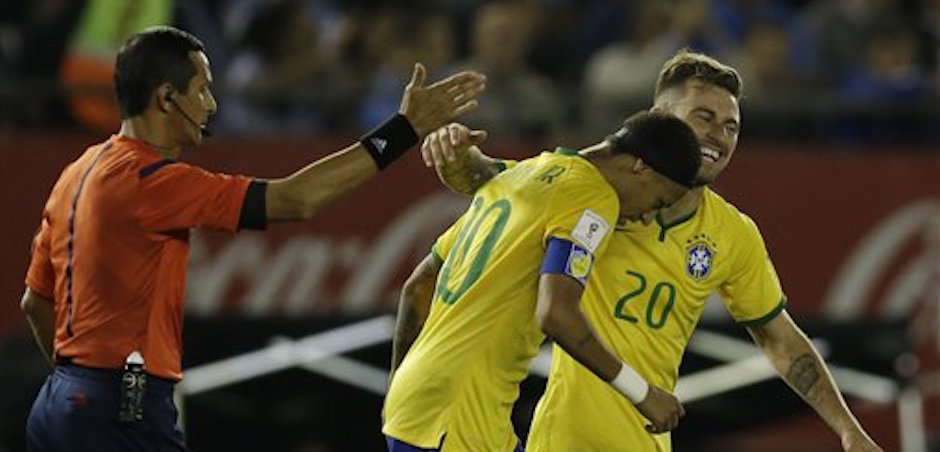 Lucas Lima, Neymar