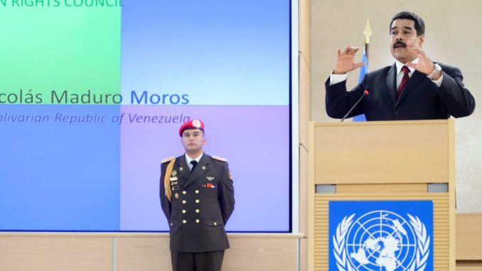 MADURO ACUSA A ESTADOS UNIDOS DE SOMETER A VENEZUELA A UN "ACOSO PERMANENTE"