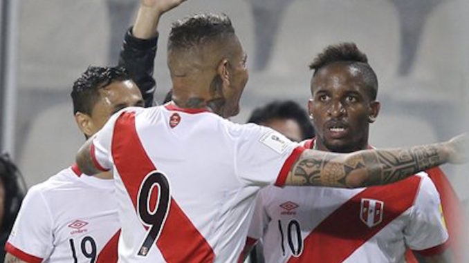 Jefferson Farfan, Yoshimar Yotun, Paolo Guerrero
