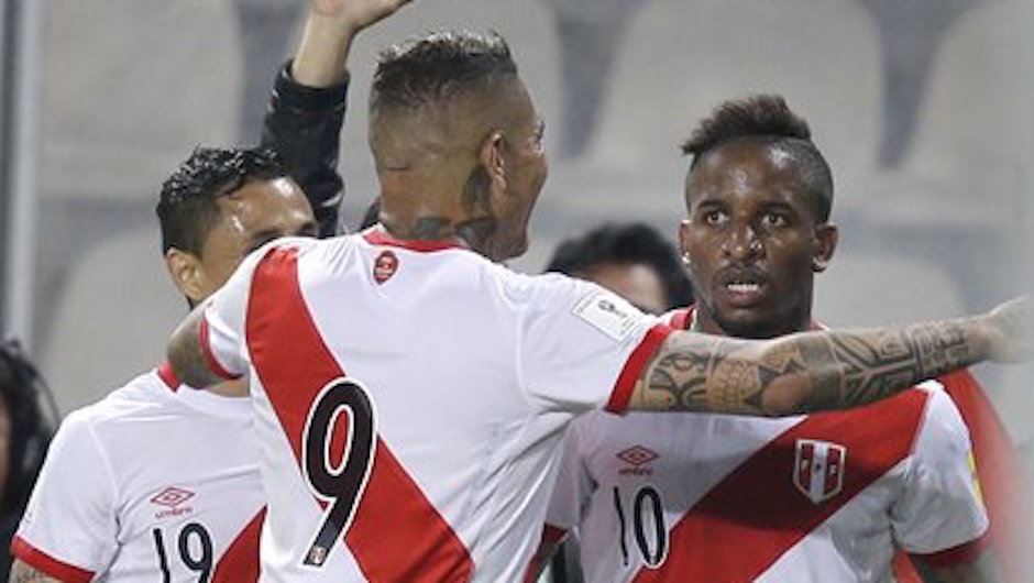 Jefferson Farfan, Yoshimar Yotun, Paolo Guerrero