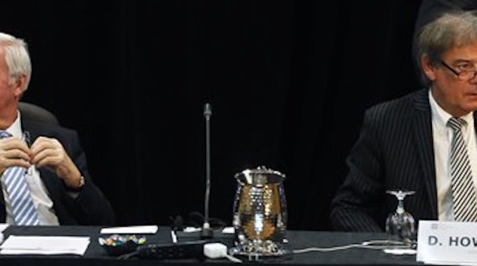 Craig Reedie, David Howman