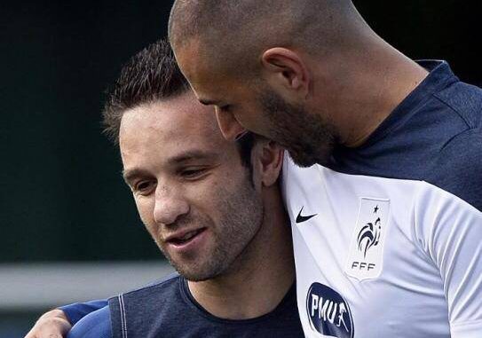 valbuena benzema facebook Benzema