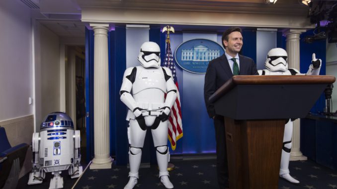 Star Wars Characters at White House