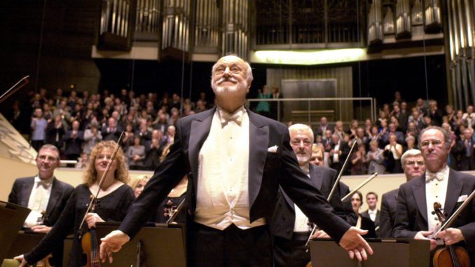 Conductor Kurt Masur dies