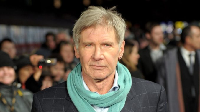 Harrison Ford bufanda verde