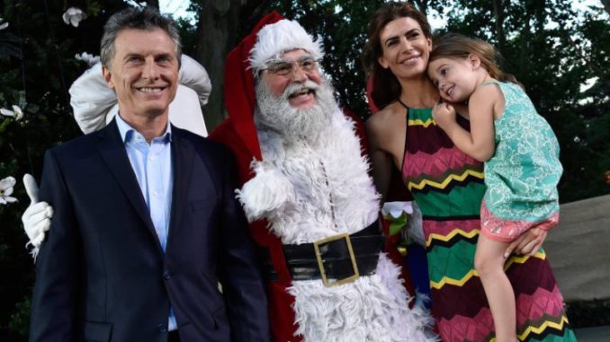 Macri navidad Angostura