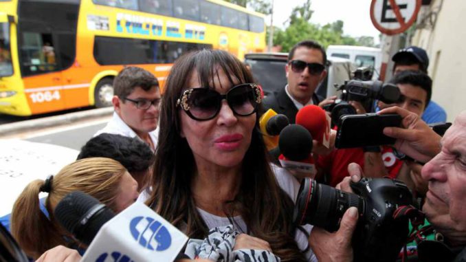 MORIA CASÁN COMPARECE ANTE JUZGADO PARAGUAYO