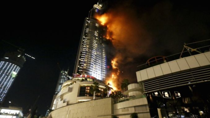 incendio dubai
