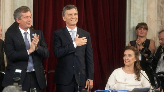 CEREMONIA DE INVESTIDURA DE MAURICIO MACRI