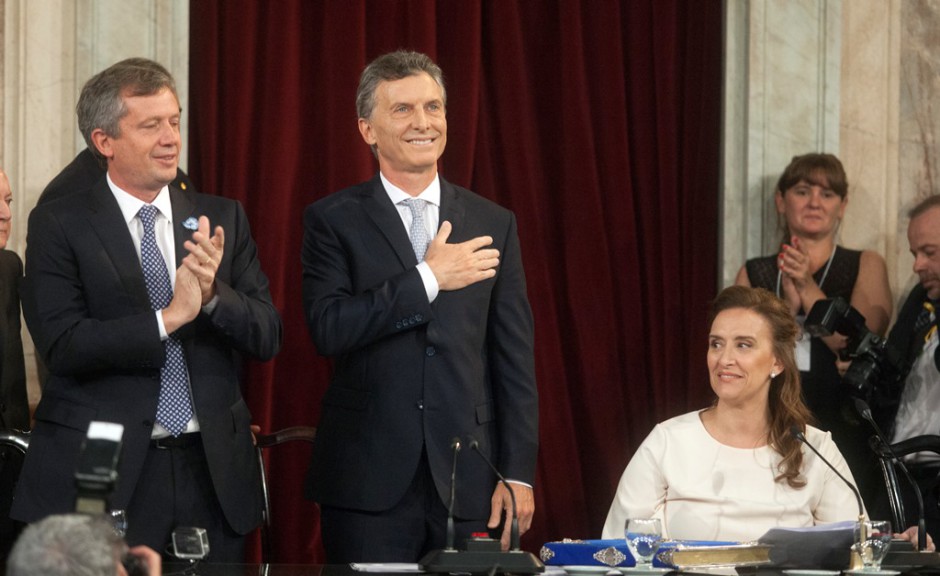CEREMONIA DE INVESTIDURA DE MAURICIO MACRI