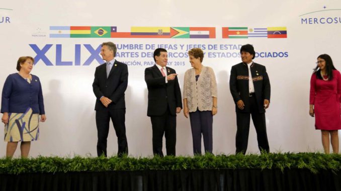 JEFES DE ESTADO DE MERCOSUR SE REÚNEN CON AUSENCIA DE NICOLÁS MADURO