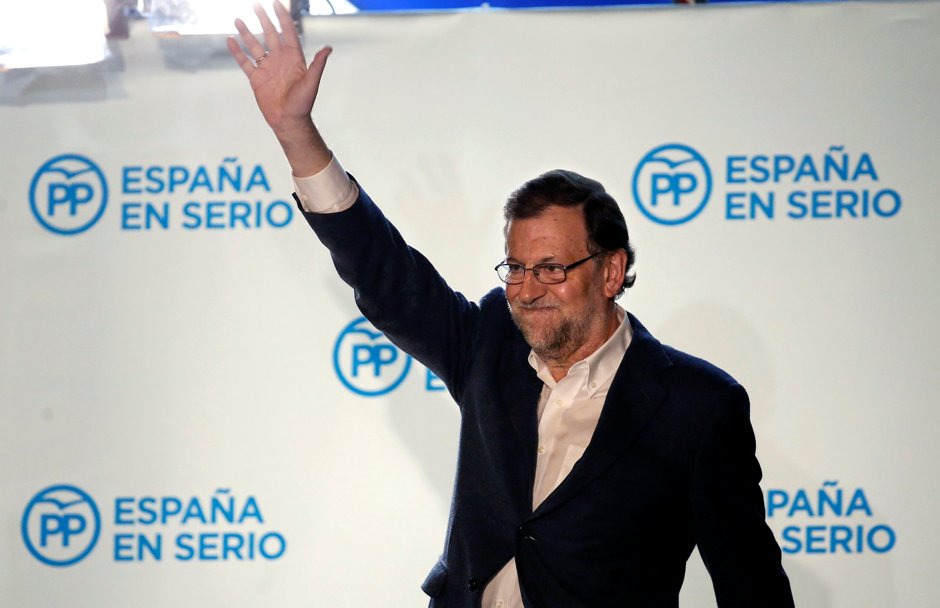 MARIANO RAJOY ANTE SUS SIMPATIZANTES
